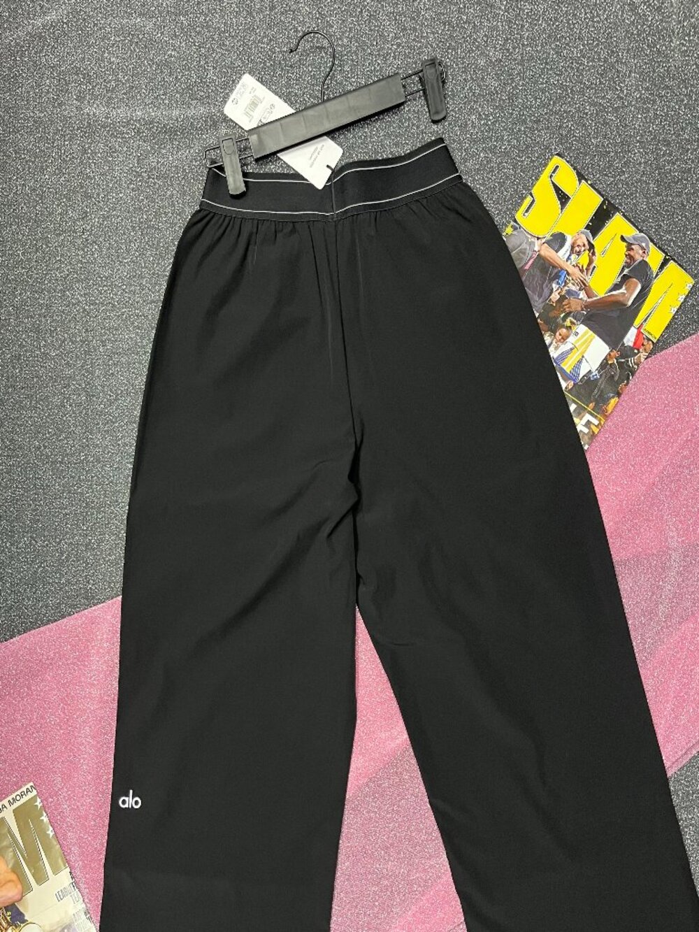 ALO Yoga Suit Up Trouser Black (Regular XS) Straight-leg Quiet Luxury🖤 - Picture 3 of 8